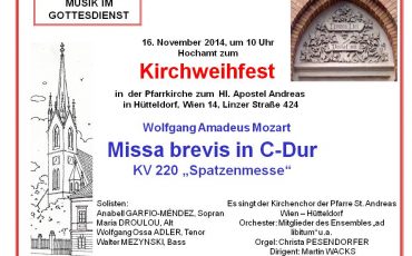 Mozart: Spatzenmesse