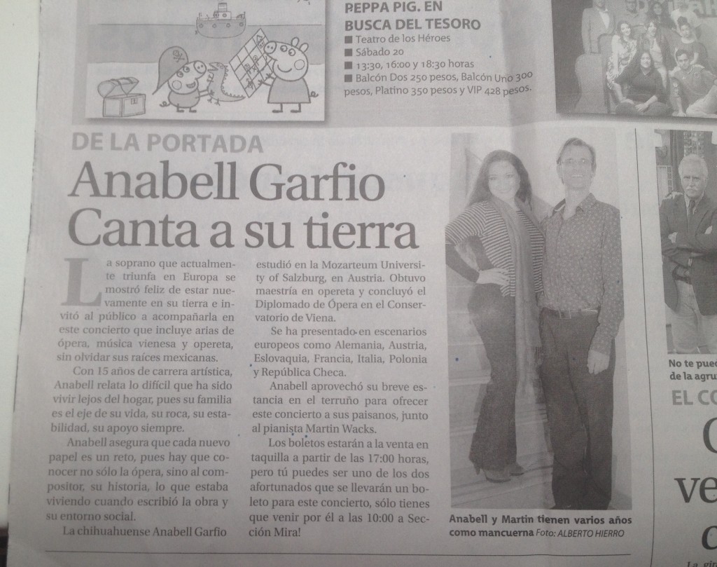 Press Heraldo de Chihuahua Feb 2016