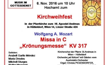 Missa Coronation Mozart