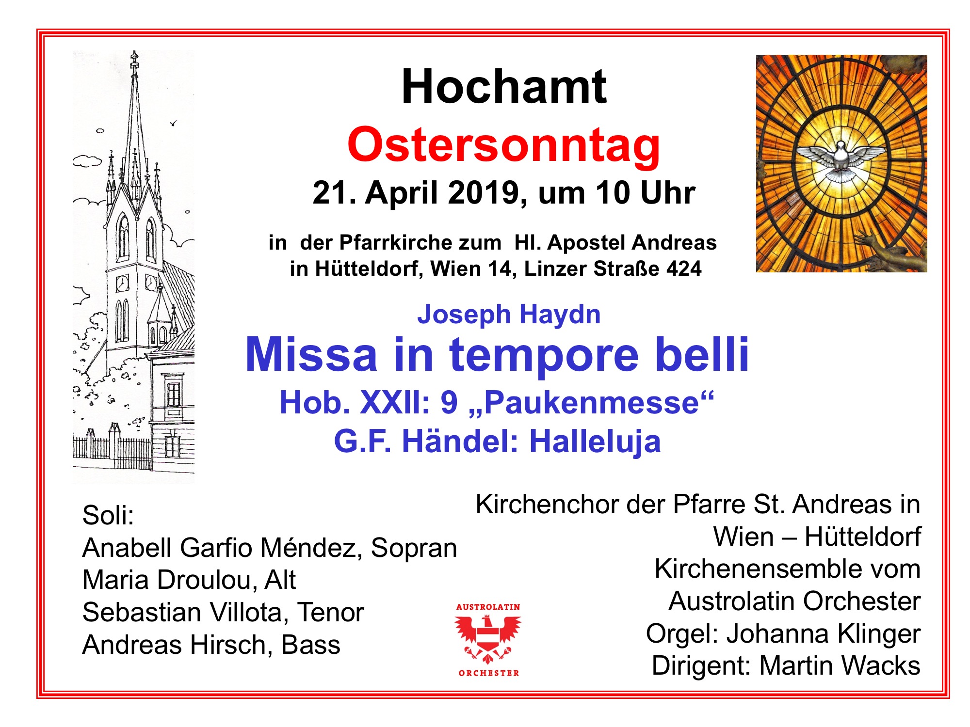 Haydn Missa in tempore belli 2019