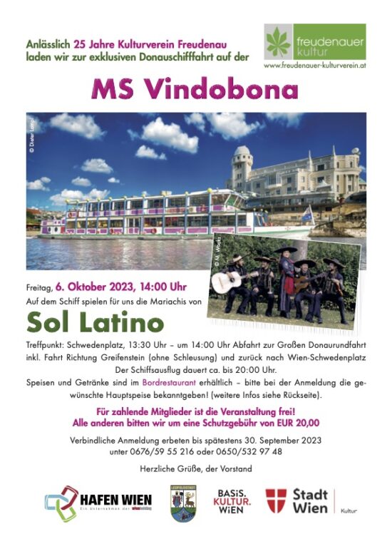SOL LATINO am Schiff