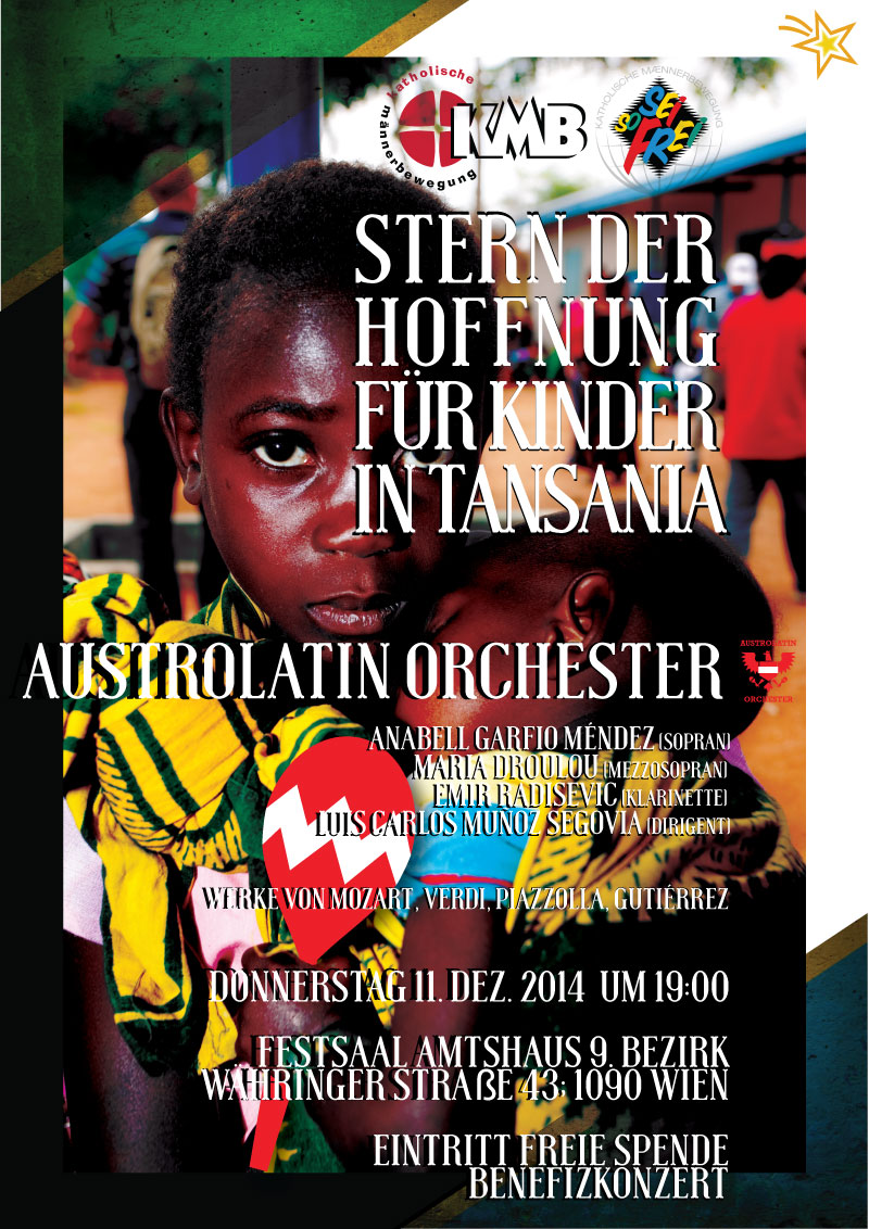 Stern der Hoffnung Austrolatin Orchester Konzert