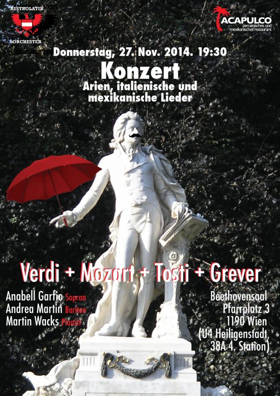 Konzert am 27. Nov. Beethoven Saal
