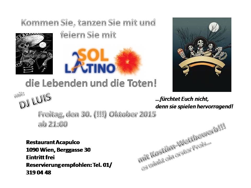 Halloween mit SOL LATINO