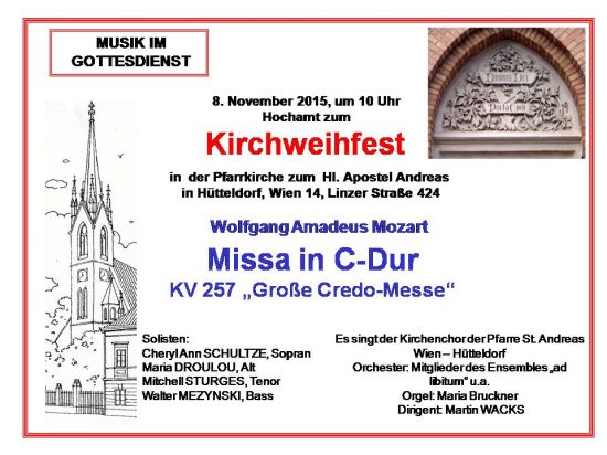 Grosse Credomesse Mozart
