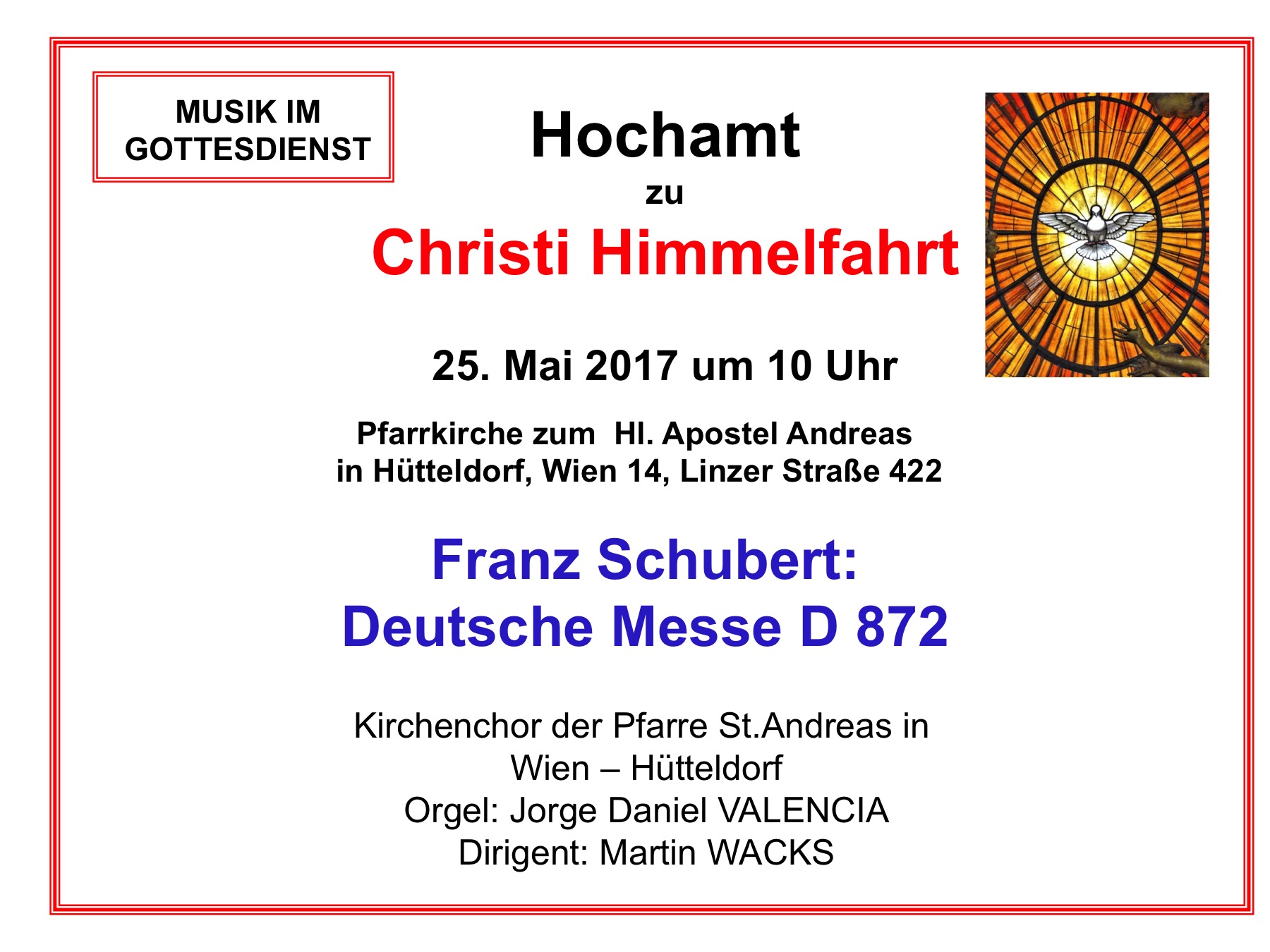 Deutsche Messe von Schubert
