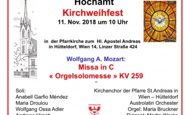 Mozart Orgelsolomesse
