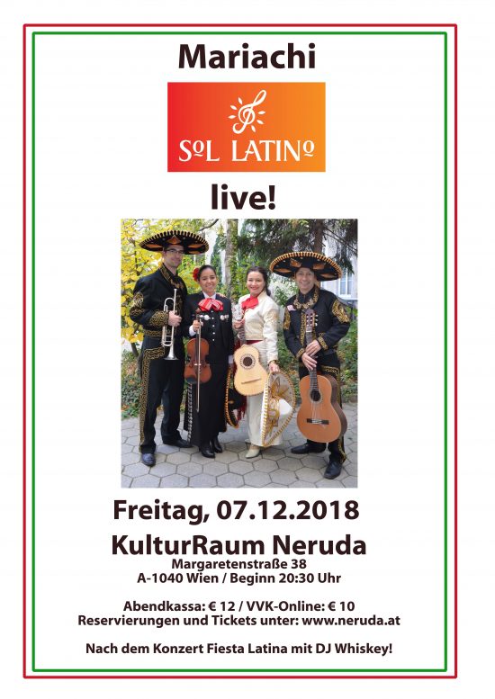 SOL LATINO im KulturRaum Neruda