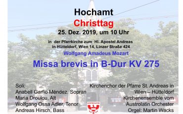 Weihnachten Messe zum Christtag