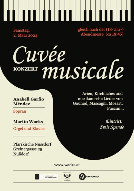 Konzert: Cuvée musicale 2. März