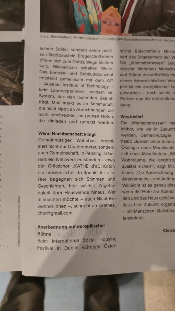 Wir sind schon in der Gewerkschaftszeitung! (2025)