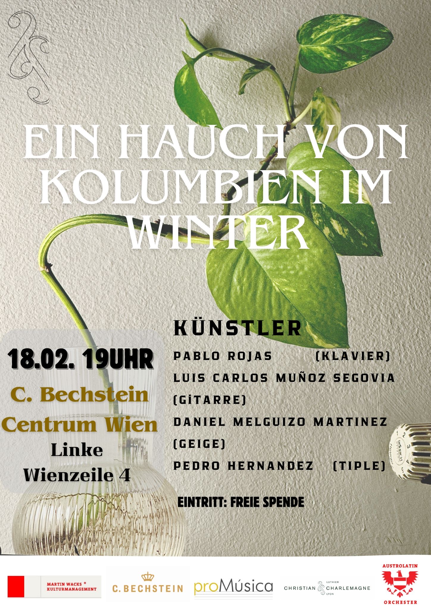 Ein Hauch von Kolumbien im Winter