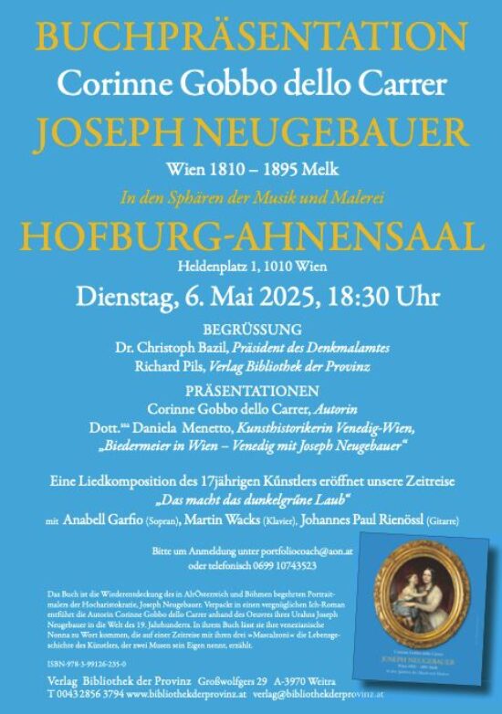 Buchpräsentation Joseph Neugebauer
