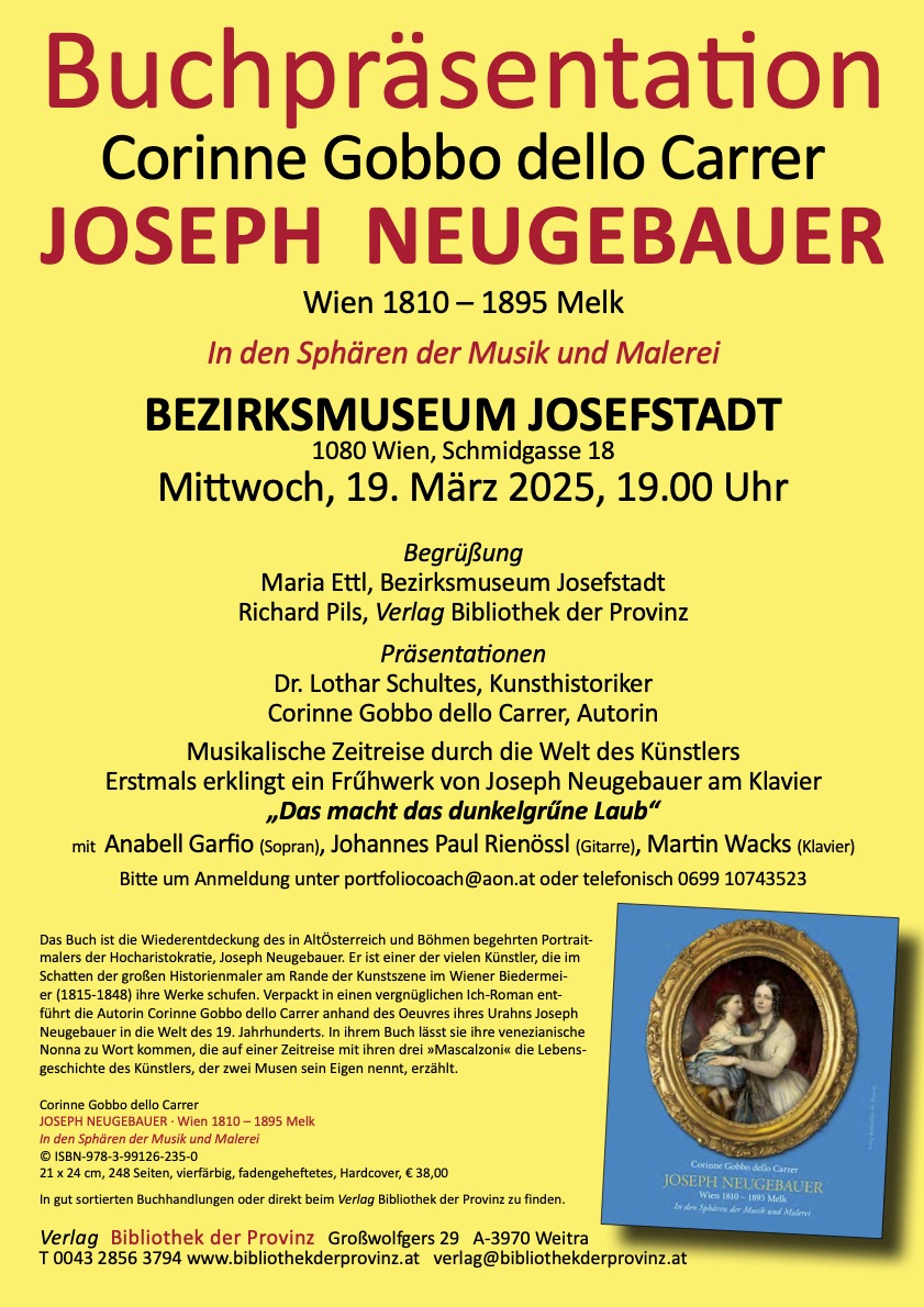 Buchpräsentation Joseph Neugebauer