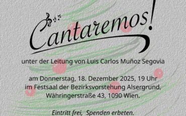 Cantaremos Weihnachtskonzert