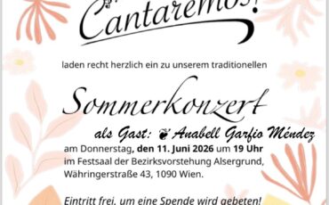 Cantaremos Sommerkonzert