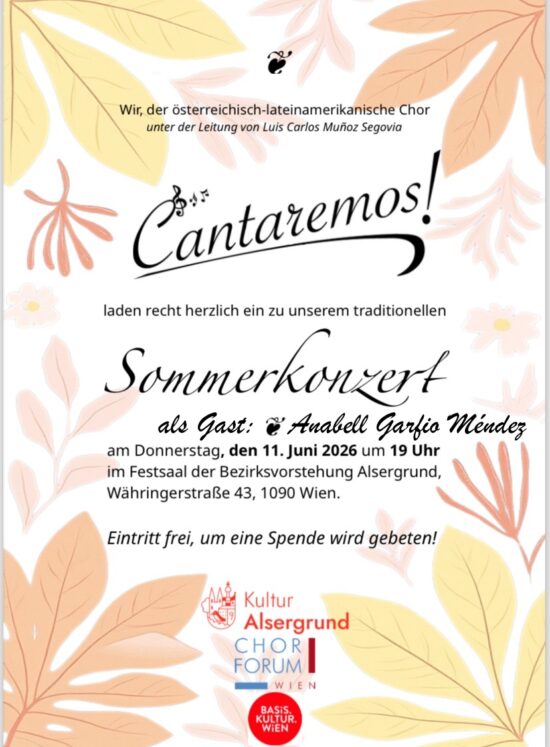 Cantaremos Sommerkonzert