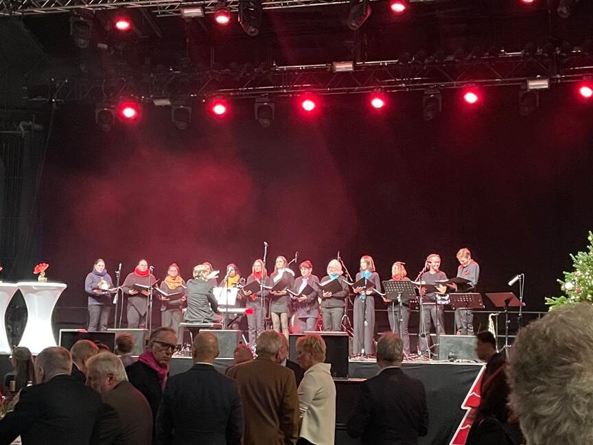 Auftritt bei der 
WBV-GPA im Gasometer
