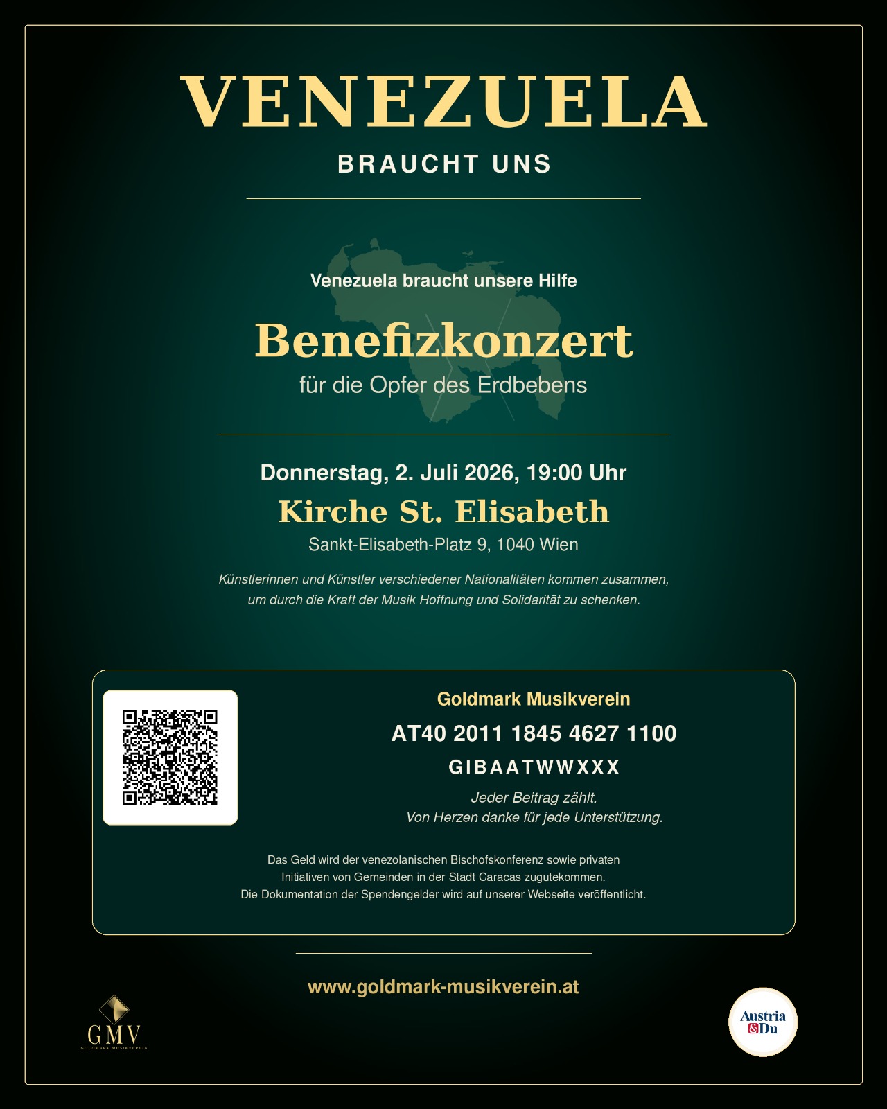 Benefizkonzert für Venezuela 2. Juli